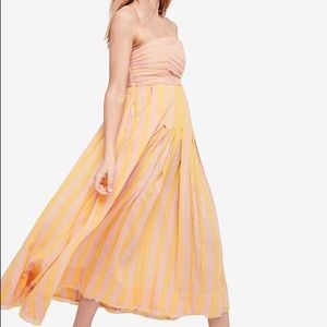 Free People Stripe Me Up Midi Dress